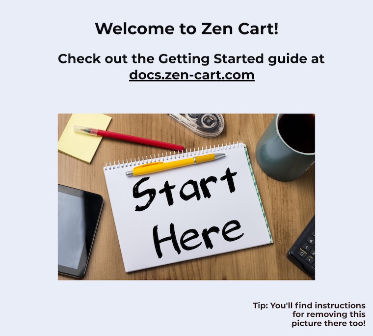Zen カートのドキュメント